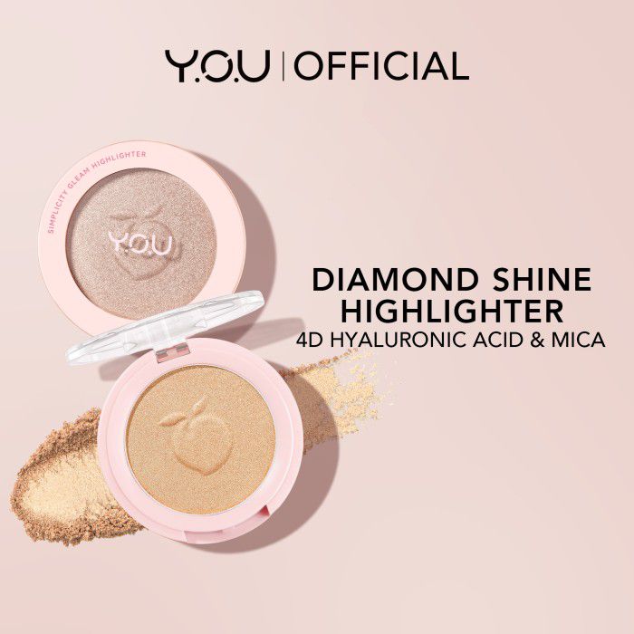 Rekomendasi Highlighter Affordable - Y.O.U Beauty The Simplicity Gleam Highlighter
