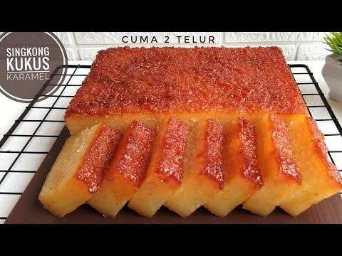 Resep Singkong Karamel Kukus