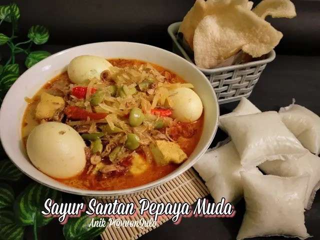 Resep Sayur Tahu Telur Pepaya Muda