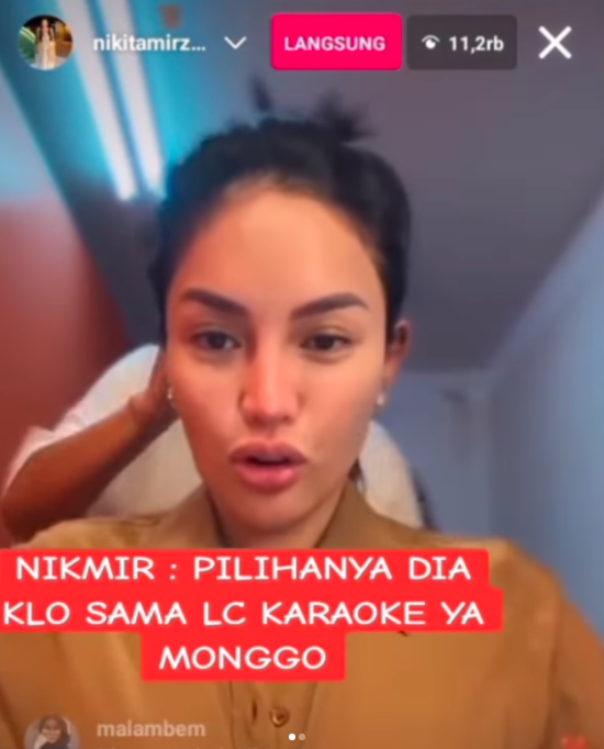 ikita Mirzani Bongkar Mantan Kekasihnya Lebih Pilih LC Karaoke