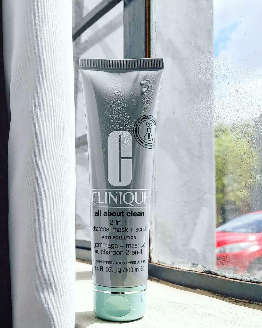 Skincare Termahal - Clinique All About Clean 2-in-1 Charcoal Mask and Scrub