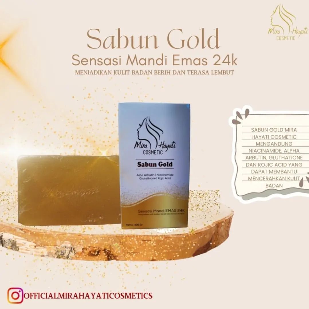Produk MH Skincare - Sabun Gold