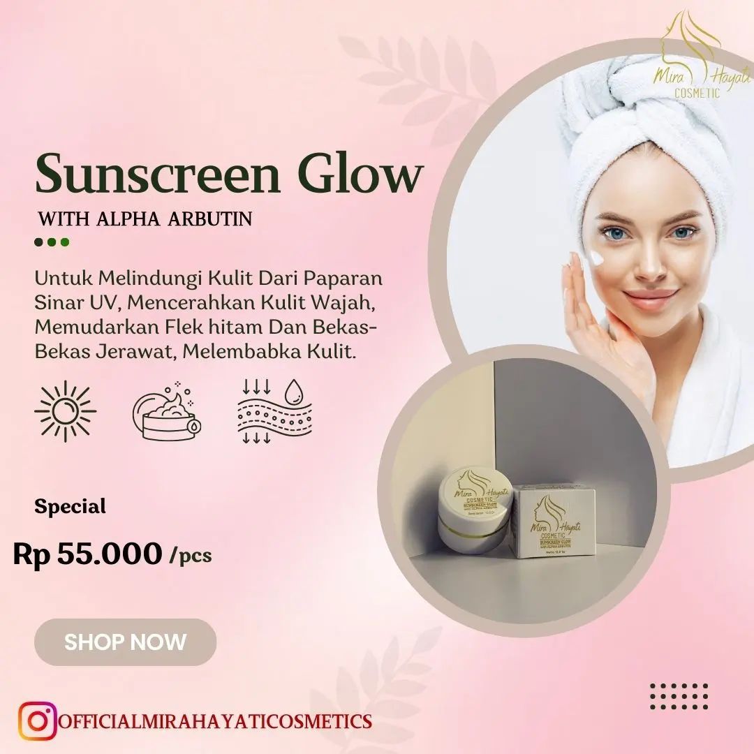 Produk MH Skincare - Sunscreen Glow