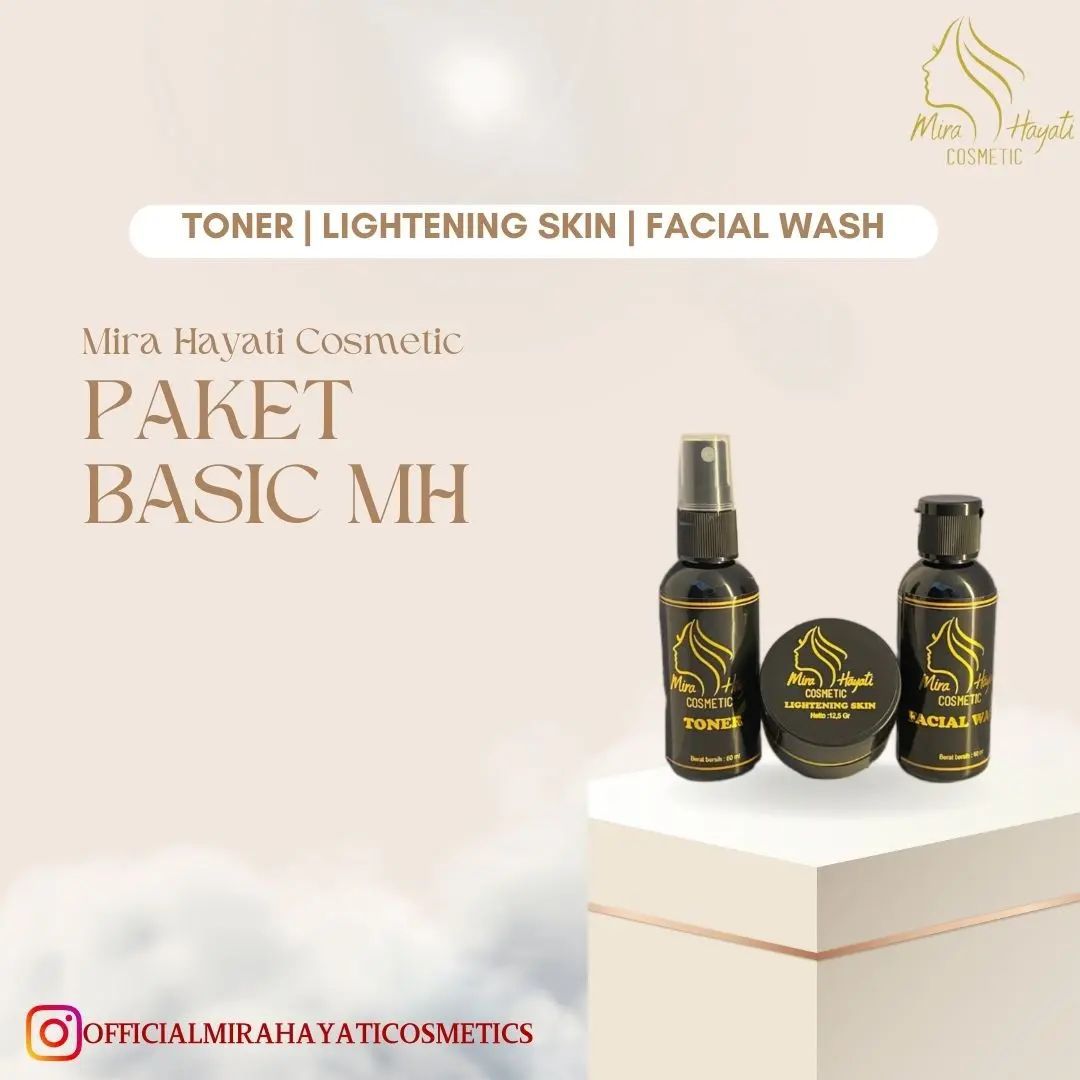 Produk MH Skincare - Toner-Cream Brightening-Face Wash