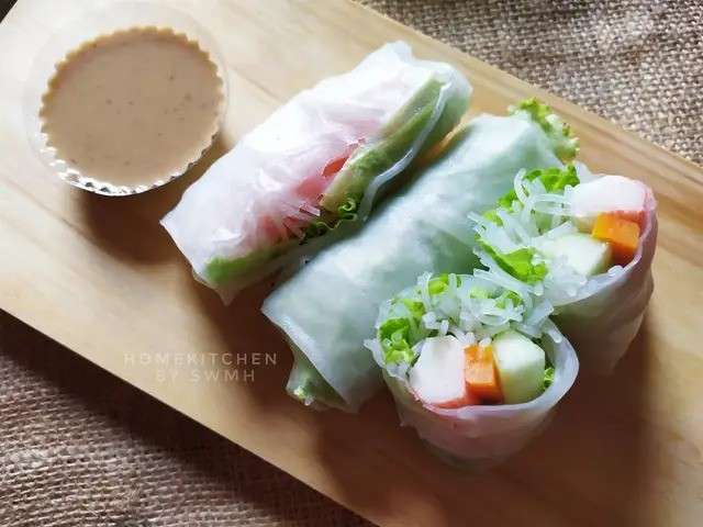 Cara Membuat Salad Sayur Vietnamese Spring Roll