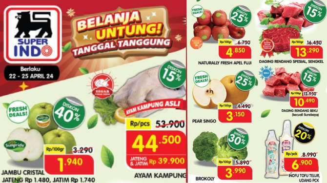 Promo Super Indo 25 April