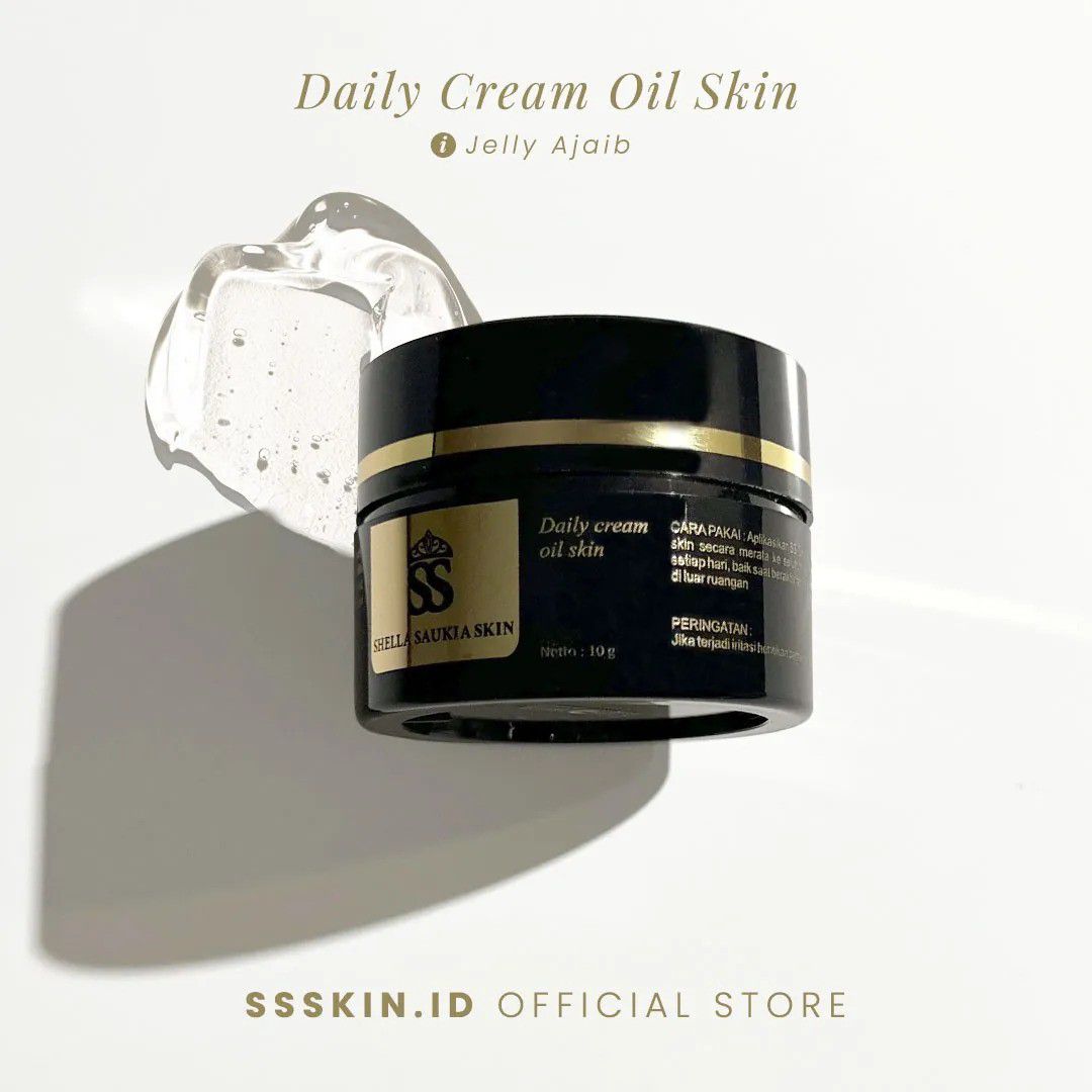 Daily Cream Oil Skin Shella Saukia Skincare