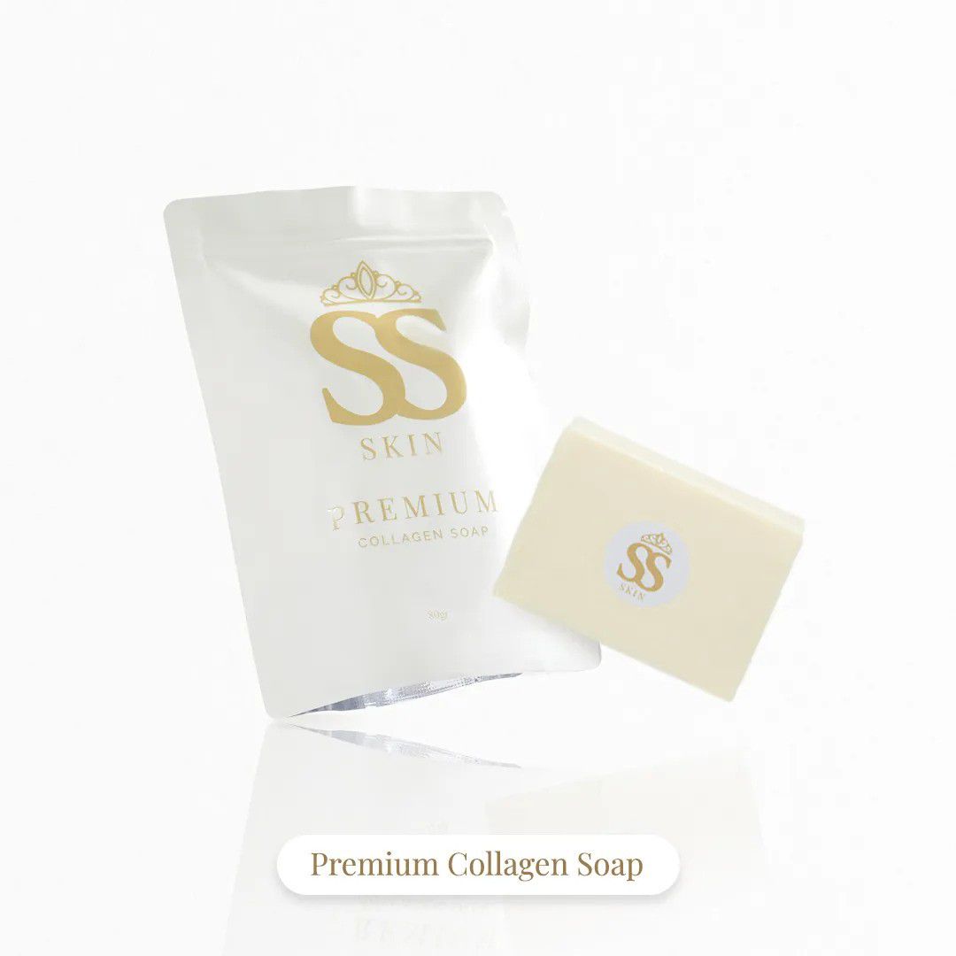 Premium Collagen Soap Shella Saukia Skincare