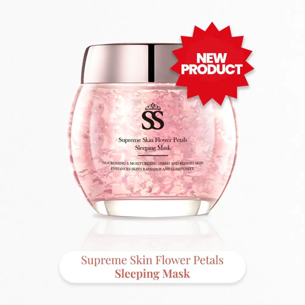 Supreme Skin Flower Petals Sleeping Mask Shella Saukia Skincare