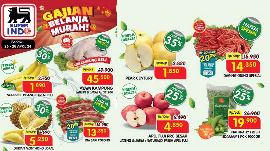 Promo Super Indo 26- 29 April 2024