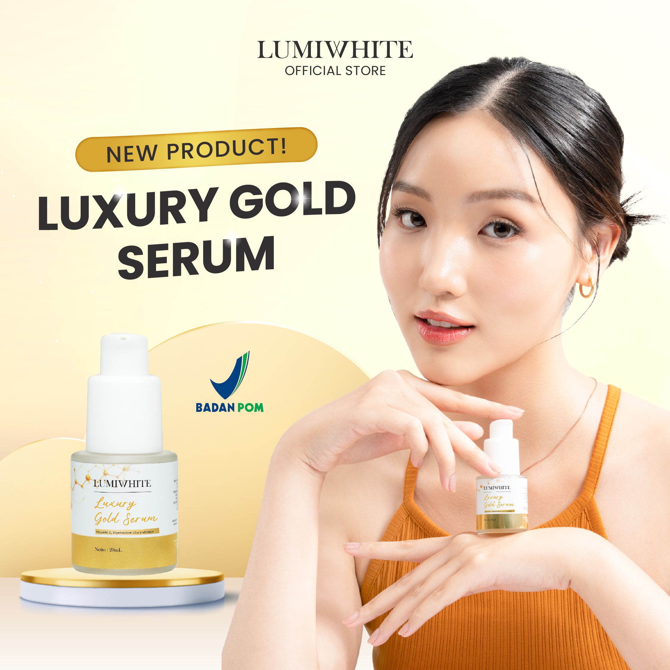Skincare Lumiwhite Luxury Gold Serum