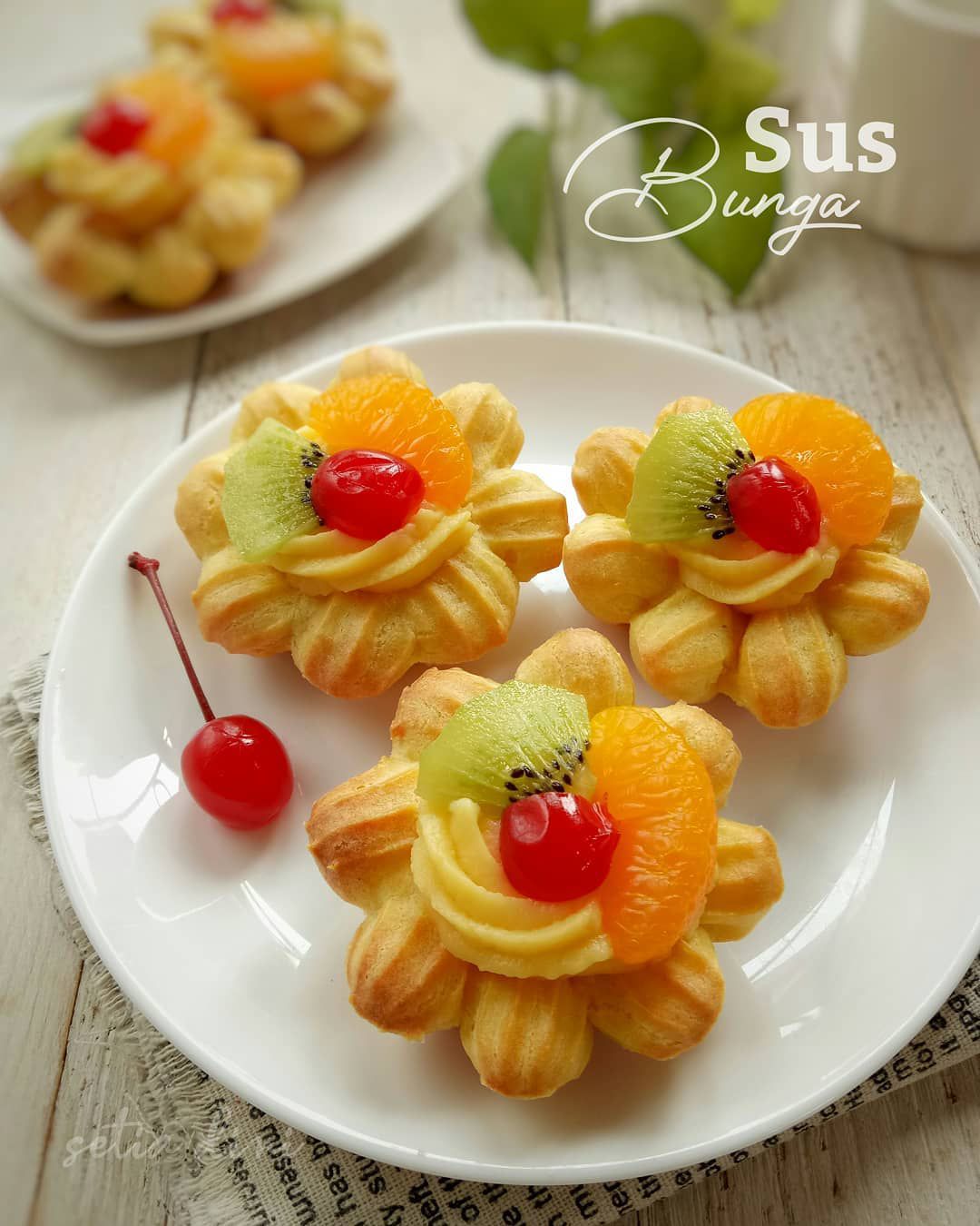 Resep Kue Sus Buah