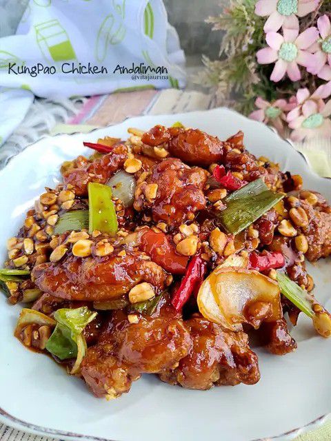 Resep Ayam Kung Pao Andaliman