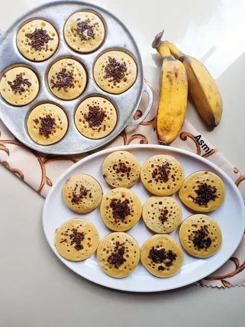 Cara Membuat Kue Cubit Pisang