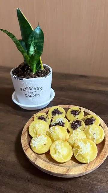 Cara Membuat Kue Cubit Ubi Kuning