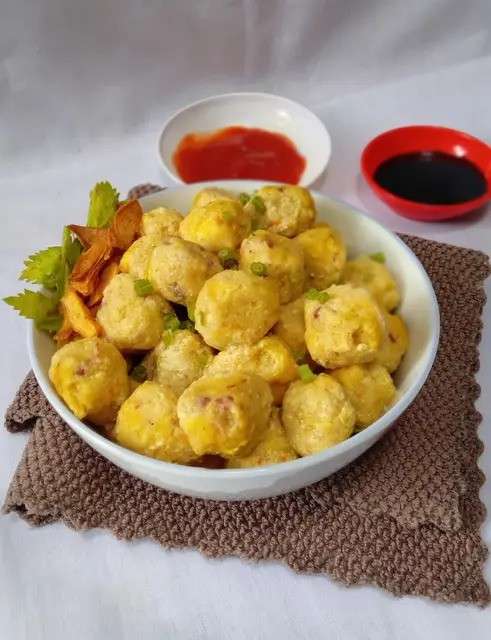 Resep Tahu Kuning Bakso Kornet