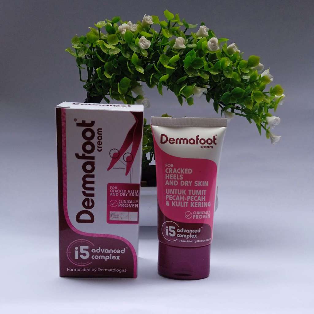 Foot Cream Untuk Tumit Kering Dan Pecah-Pecah - Dermafoot