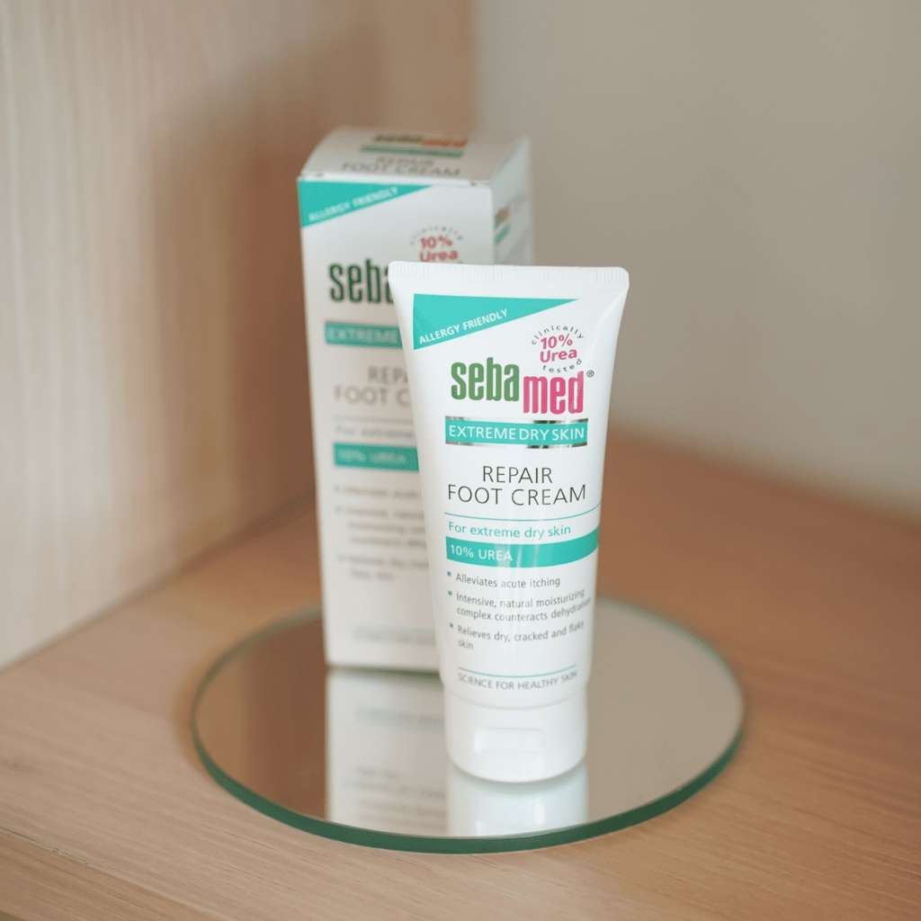 Foot Cream Untuk Tumit Kering Dan Pecah-Pecah - Sebamed Repair Foot Cream