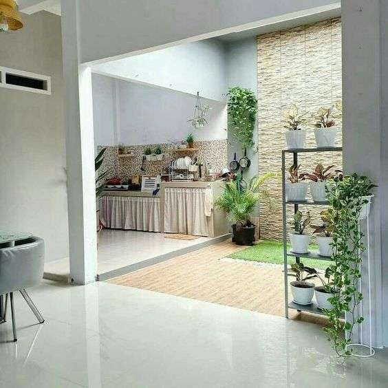 Dapur Semi Outdoor Minimalis