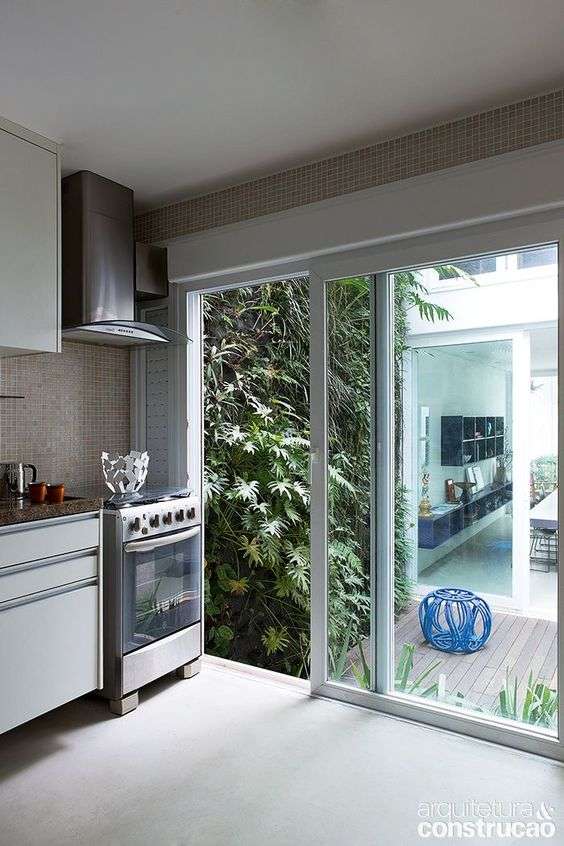 Dapur Semi Outdoor Minimalis