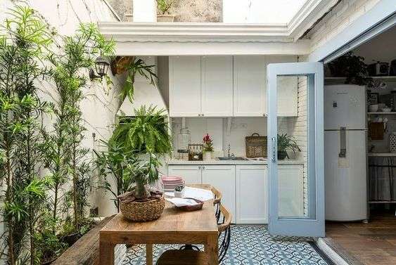 Dapur Semi Outdoor Minimalis