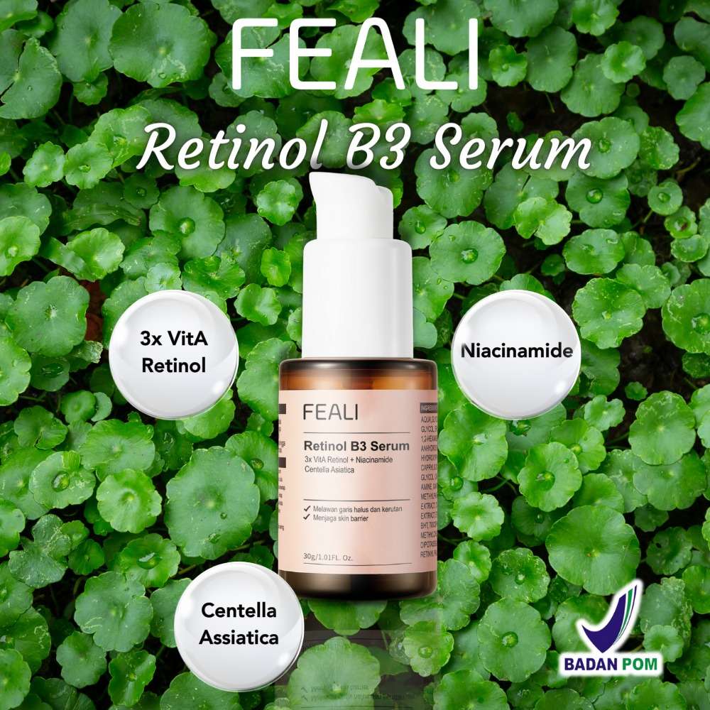 Serum Retinol Di Bawah Rp50 Ribu - FEALI Retinol B3 Serum