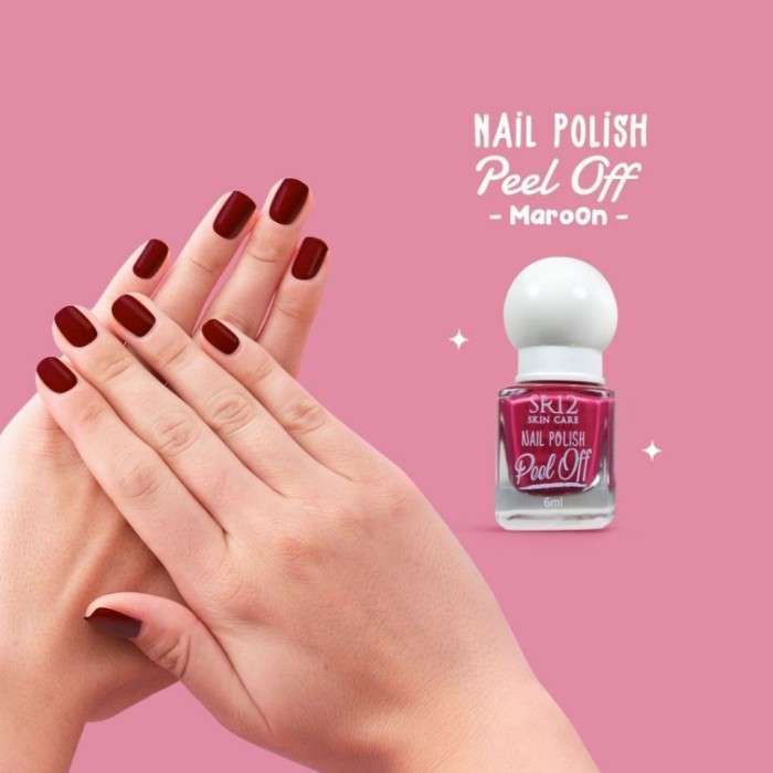 Rekomendasi Kutek Peel-off - SR12 Kutek Halal Peel Off