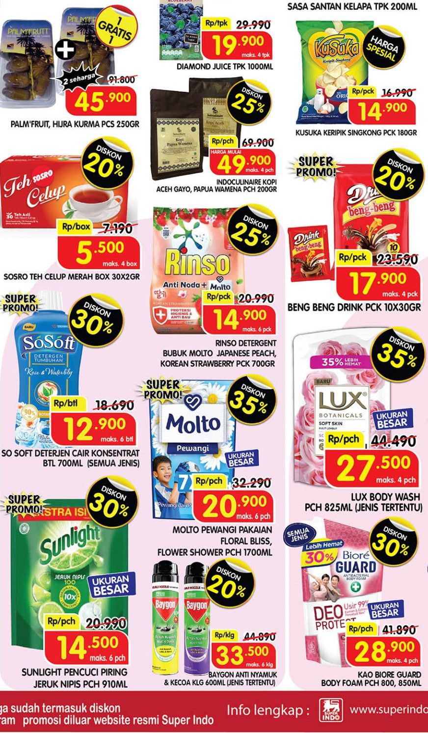 Promo Superindo 29 April - 2 Mei 2024