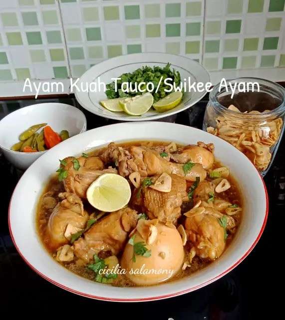 Resep Masakan Ayam Kuah Tauco