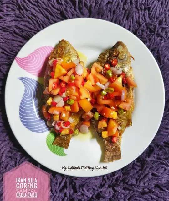 Resep Ikan Nila Goreng Sambal Dabu-Dabu