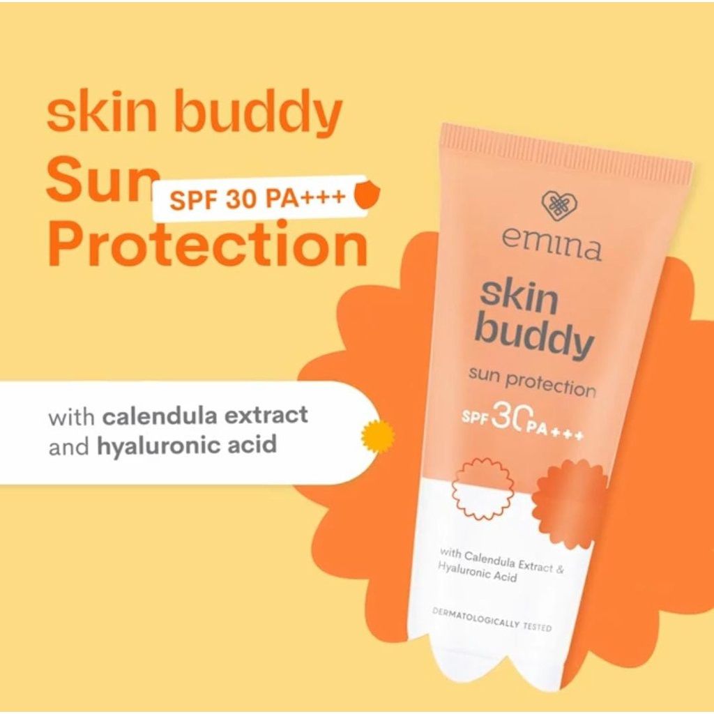 Produk Emina Untuk Usia 12 Tahun - Skin Buddy Sun Protection SPF 30 PA