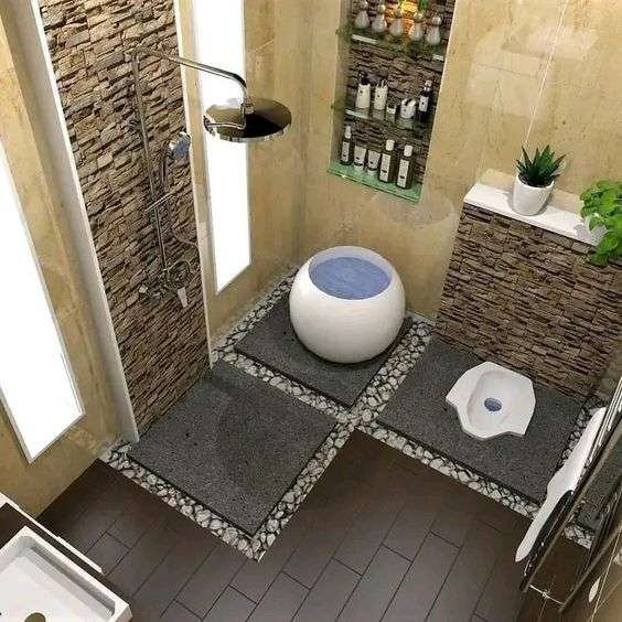 Desain Kamar Mandi Unik