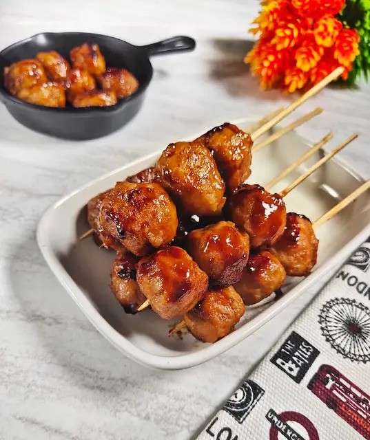 Resep Bakso Bakar Saus Barbeque