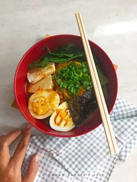 Resep Spicy Curry Ramen