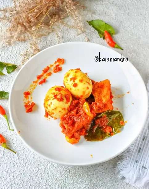 Resep Bali Telur Tahu Sederhana