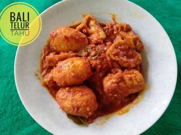 Resep Bali Telur Tahu Sederhana