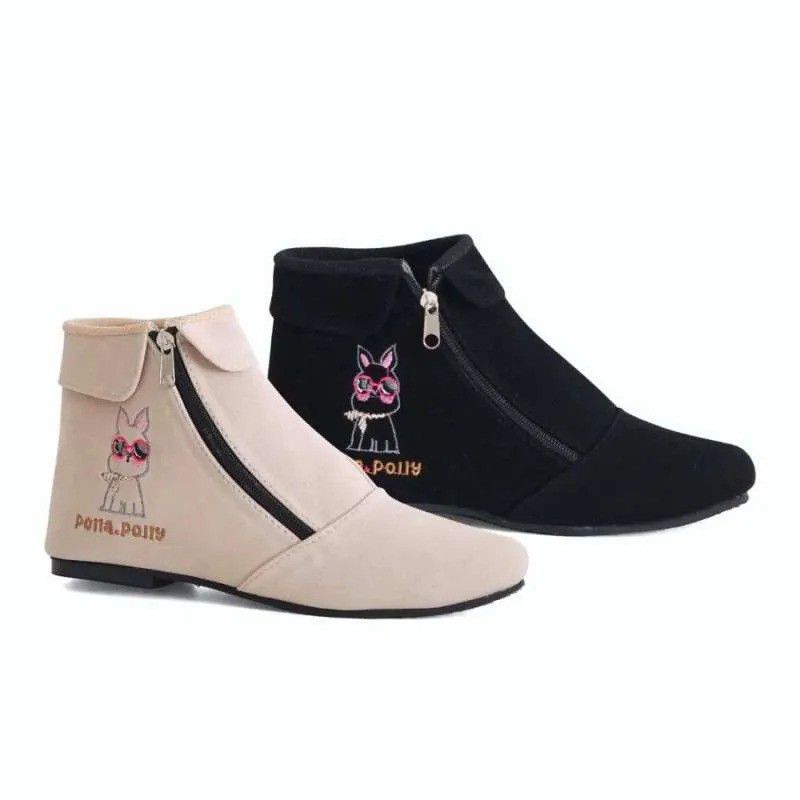Rekomendasi Sepatu Boots Wanita Brand Lokal - Mi Seon dari Polla Polly