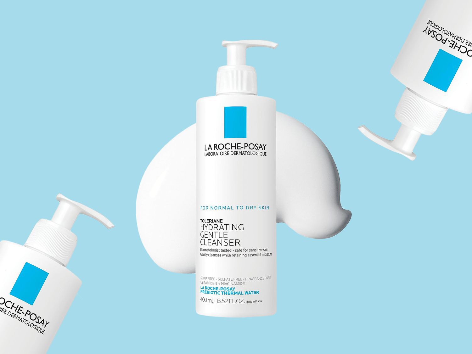 Facial Wash Untuk Kulit Kering Yang Nggak Bikin Ketarik - La Roche-Posay Toleriane Hydrating Gentle