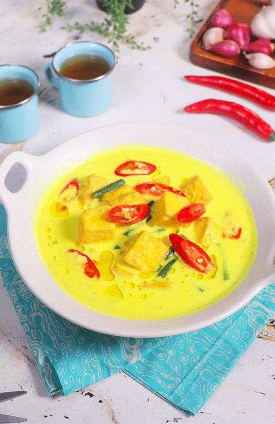 Resep Sayur Kuning Tahu