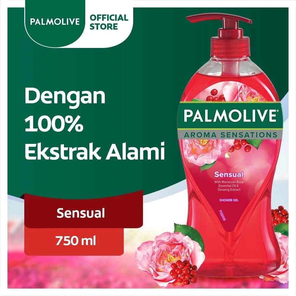 Sabun Mandi Dengan Wangi Tahan Lama - Palmolive Aroma Sensations Shower Gel Sensual