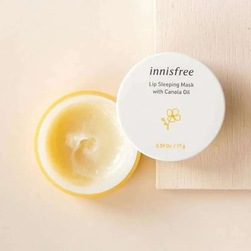 Rekomendasi Masker Bibir - Innisfree Lip Sleeping Mask with Canola Oil