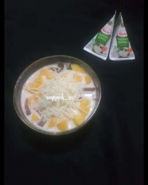 Resep Buko Mangga Kuah Santan