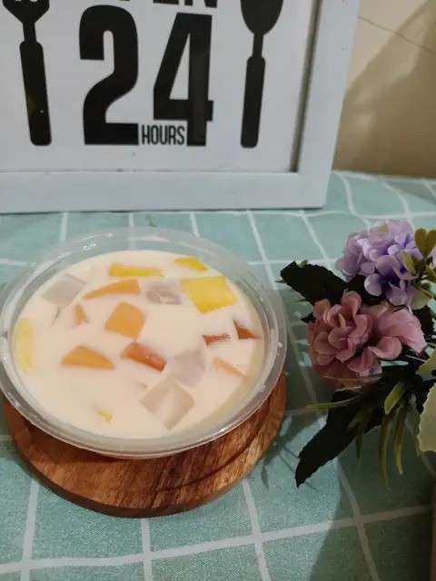 Resep Buko Mango Coconut Delight