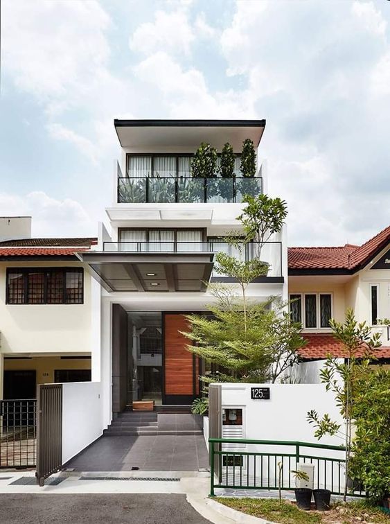 Rumah 4 Lantai Minimalis