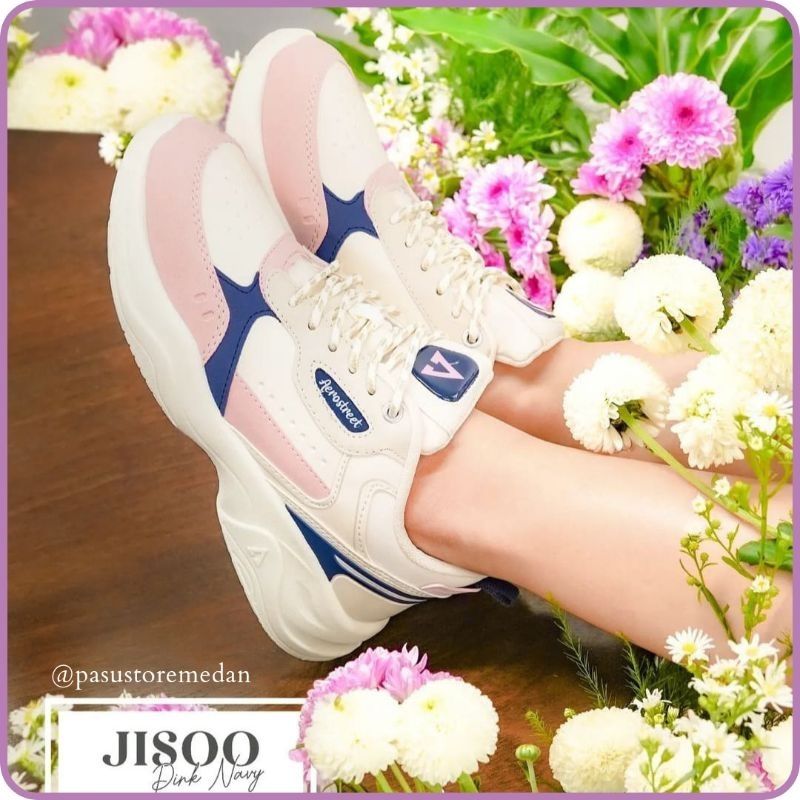 Rekomendasi Sneakers Harga Terjangkau Dan Nyaman Dipakai - Aerostreet Jisoo Natural