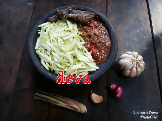 Resep Sambal Terasi Mangga Muda