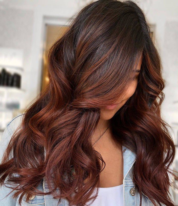 Tren Warna Rambut Wanita 2024 - Chestnut Brown