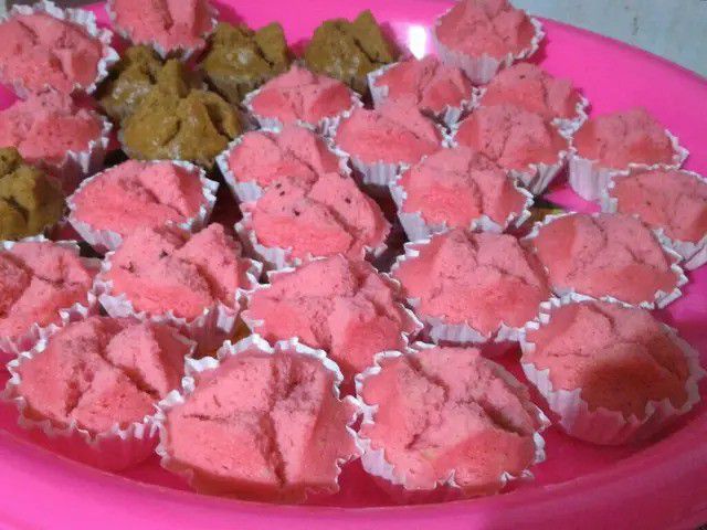 Resep Bolu Kukus Mekar Strawberry