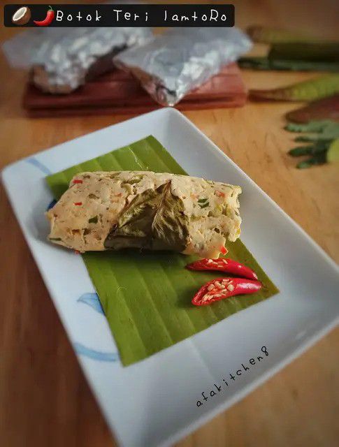 Resep Botok Teri Lamtoro