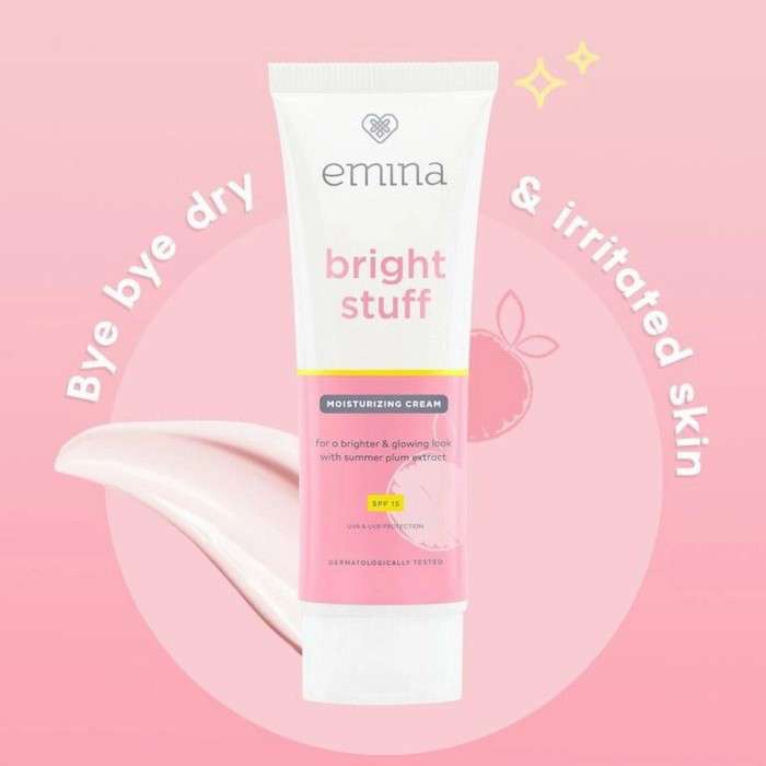 Skincare Untuk Anak 12 Tahun - Emina Bright Stuff Moisturizing Cream